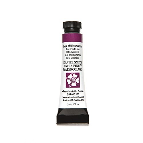 DANIEL SMITH 284610101 Extra Fine Watercolors Tube, 5ml, Rose of Ultramarine - Image 2