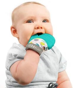 bblüv - Glüv - Silicone Baby Teething Mitten with Opposable Thumb