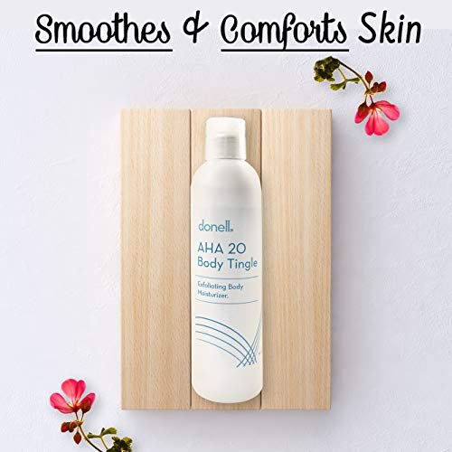 Donell AHA 20 Face and Body Care Exfoliating Body Moisturizer Body Tingle - Image 2