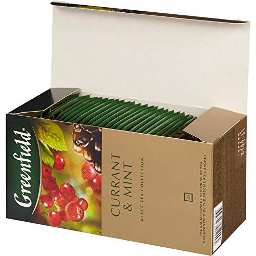 Greenfield Mint Black Tea Fruit, 25 Teabags - Image 7