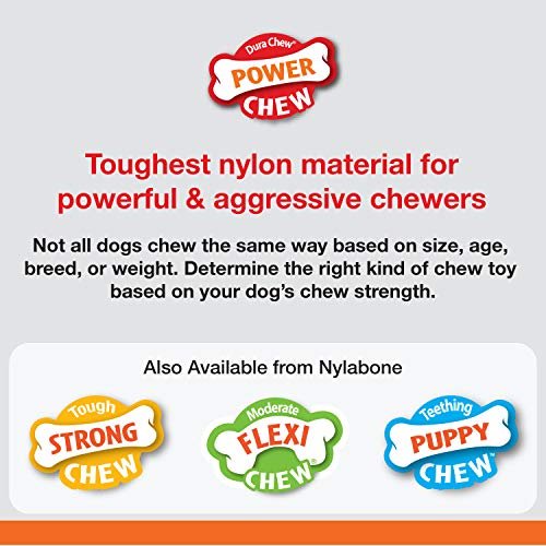 Nylabone DuraChew Cheese Bone Cheese Medium/Wolf (1 Count) - Image 5