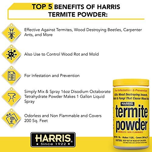 HARRIS Termite and Carpenter Ant Treatment and Mold Killer, 16oz - Image 4