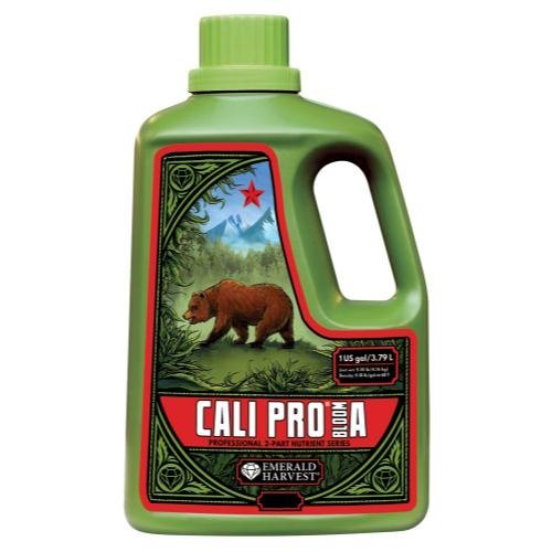Emerald Harvest 723914 Cali Pro Bloom A Gallon/3.8 Liter (4/Cs) fertilizers, 3.8 L, Natural