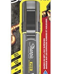 Sharpie Pro Permanent Marker, XL, Chisel Tip, Black Marker (2018347)